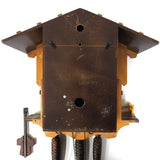 Vintage Farmer Daughter Musical Cuckoo Clock, Regula Germany Hand Painted Color