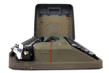 Vintage 1940's Hermes Baby Portable Typewriter with Case, Paillard Switzerland