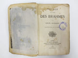 Antique 1817 Illustrated Travel Book, Louis Jacolliot Voyage au Pays des Brahmes