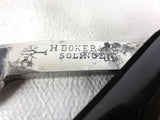 Vintage Boker Solingen Straight Razor King Cutter Germany with Original Box