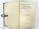 Antique 1897 Pharmaceutical Therapeutics Medical Dictionary by Foster New York