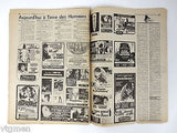 Vintage Newspaper Montreal Matin 1976 Olympics Edition, Nadia Comaneci