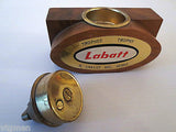 Large Labatt Beer Wood Table Lighter, Labatt Brewery Vintage Advertising Working