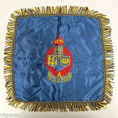 WWII Royal Canadian Electrical Mechanical Engineer RCEME Decoration Medal Pillow