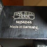 Vintage Antique Carl Zeiss Jena Refractometer Microscope No 54244 Germany with BOX AND TAG