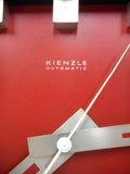 Vintage Mid Century Kienzle German Clock, 1960s Modernist Design, Wall or Desk