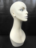 Vintage 1950's Woman Mannequin Head Bust 19", Art Deco Jewelry Store Display