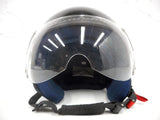 Black Urban Motorcycle Helmet ECER 22-05, Size Large 59-60 cm, 7 3/8 – 7 1/2 in Hat Size