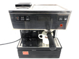 Quick Mill Espresso Coffee Machine with Quickmill Coffee Beans Grinder, Cappuccino, Chrome Black Metal