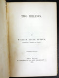 Antique 1858 William Allen Butler "Two Millions" Poem First Limited Edition 1500