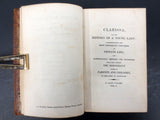 Antique 1820 Clarissa Harlowe History of a Young Lady, Samuel Richardson 8 Vol.