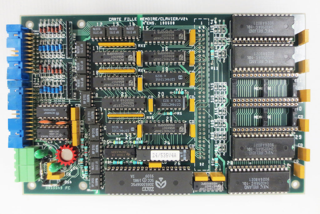 Schneider Merlin Gerin Centralp Daughterboard Circuit Card Memory/KeyBoard/V24