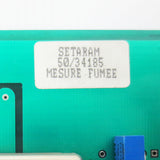 New Setaram Analog Input Card 50/34185, Smoke Measure Circuit Board, 15 Relays