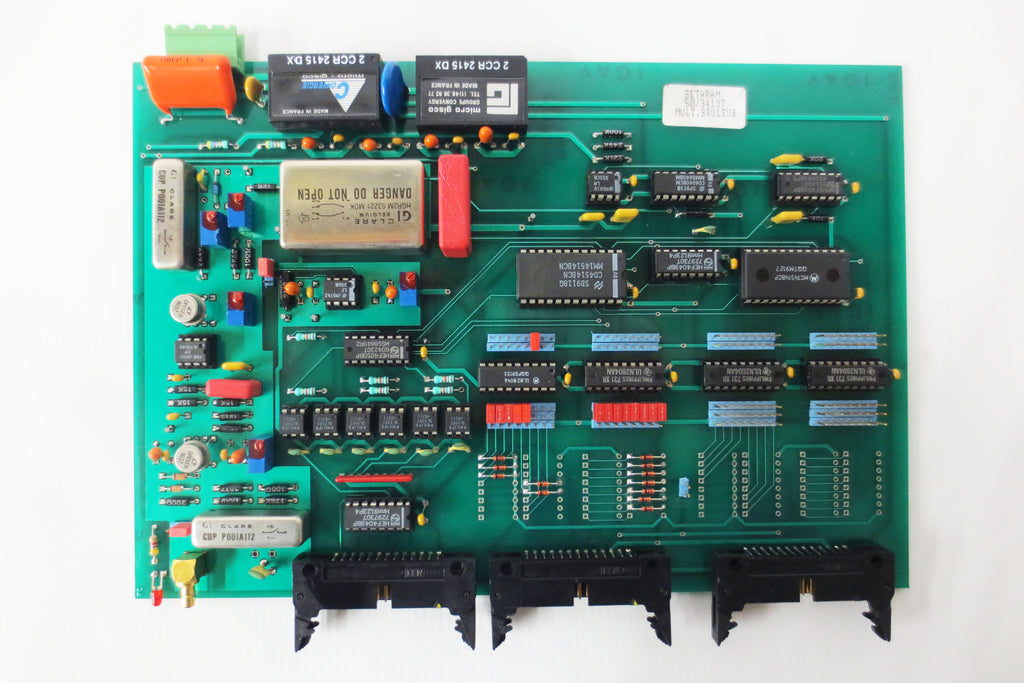 New Setaram Analog Input Card 50/34137, Multiplexer Burner Circuit Board