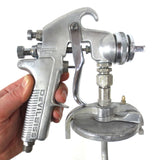 Devilbiss JGA 2581 Commercial Paint Spray Gun with #80 Tip and Paint Cup Lid