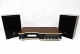 Vintage Mid Century Hitachi Radio Stereo Sound System 8 Track SP2812 Ambiophonic