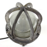 Vintage Crouse Hinds Explosion Proof Emergency Light 13.5", Industrial Loft Lamp