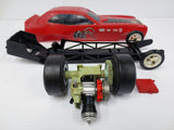 1970's Red Dragster Gas Tether Car by Cox, 12" Long, Tarantula