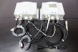2 Vaisala HMT337 Dewpoint & Temperature Humidity Transmitters with 2 Probes