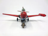 Vintage USAF Lockheed Starfire FA985 Jet Tin Toy by Yonezawa Tomiyama Japan