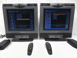 Pair of Polycom VSX 3000 Video Conference System Monitors