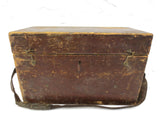 Antique Cooke & Sons Brass Surveyor Transit, Dovetail Wood Box