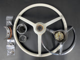Vintage Courtaulds Car Truck Steering Wheel Made in West Germany 15"