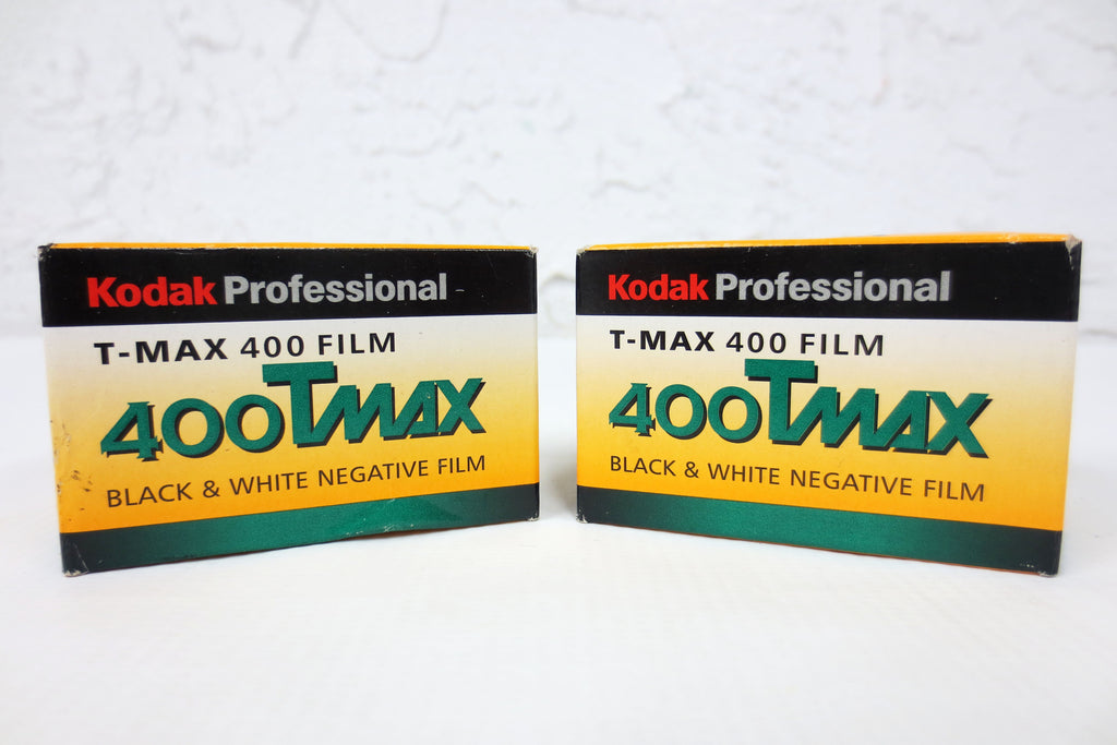 Lot of 2 New Old Stock NOS Kodak T-MAX 400 TMY 135-36 Negative Films 35mm Black & White