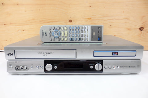 JVC DVD Player and Hi-Fi Stereo Video Cassette Recorder VCR HR-XVC1U, Remote 076D0FB010