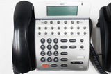 2 NEC DTH-16D-1 Office Speaker Phones 16 Lines, LCD, Adjustable Stand, Manual