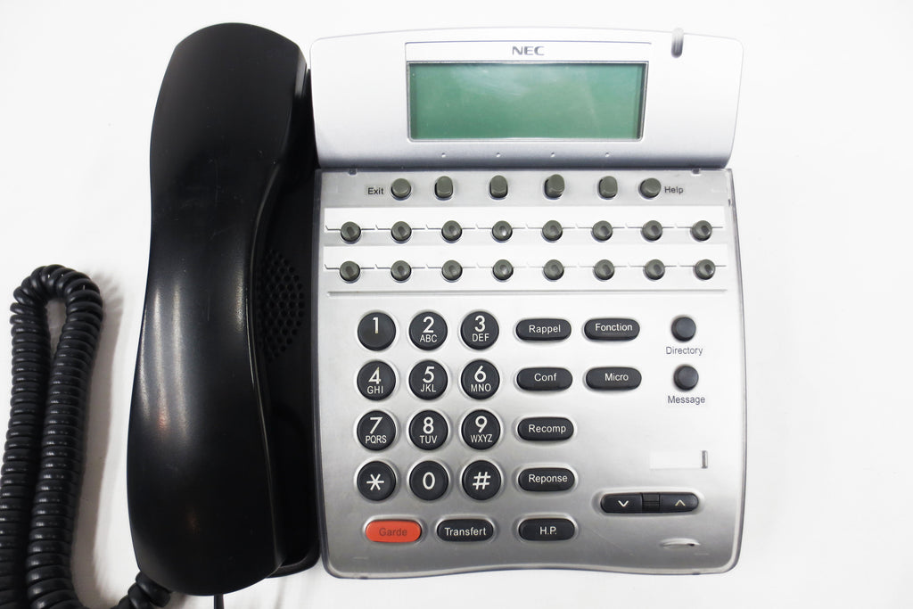 NEC DTH-16D-1 Office Speaker Phone 16 Lines, LCD, Adjustable Stand, Manual