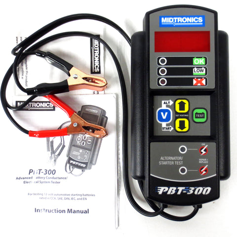 New Midtronics PBT-300 Auto Battery / Starter / Charging Diagnostic Testing Tool