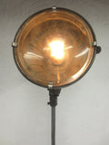 Vintage Industrial Tripod Floor Light 45", Floor Lamp Spotlight, Stonco