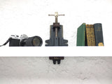 Vintage Machinist Drill Press Vise Eron Japan 4" Wide P770 Industrial Wall Mount