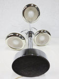 Vintage Mid Century Atomic UFOs Table Lamp, Space Age Guzzini Desk Lamp