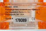 Owl EasyCast B1A 6" DNA Agarose Gel Electrophoresis System, Tray, 2 Combs, Manual
