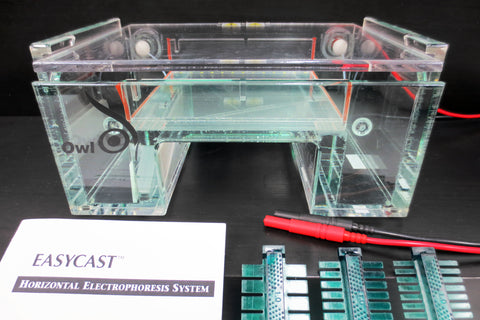 Owl EasyCast B3 9" DNA Agarose Gel Electrophoresis System, Tray, 3 Combs, Manual