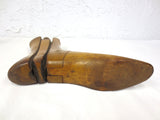 Antique Primitive Women Wood Shoe Form, Boot and Socks Wood Mold, Shoemaker, 10"