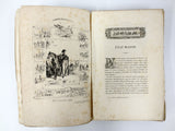 Antique 1837 French Army Dragons Corps Book, Captain Ambert, Army Lithographies