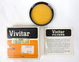 Vintage Vivitar 62mm Camera Filter No 85 Type A Perfect Glass, Instructions, Box