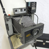 Vintage Automatic Polaroid Land Camera Model 420, Focused Flash, Polaroid Case
