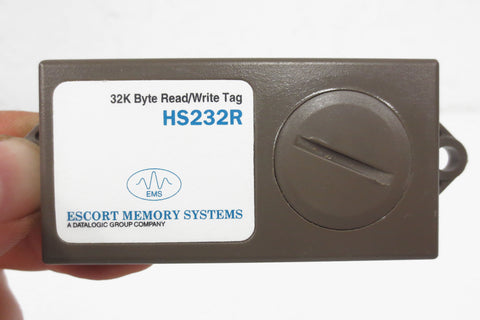 New Escort Memory Systems EMS Read/Write Tag HS232R, 32k Byte, RFID, Datalogic