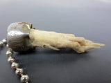 Vintage Taxidermy Rat Paw Charm 1 3/4" Long Nails, Horror, Prop, Necklace