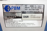 PBM Pneumatic Actuator Valve with Indicator 140 PSI, Series DSR 80-8, 1-96-008