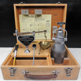Vintage Speedy Moisture Tester Type D1, Large Soil Tester, Wood Case, Manual