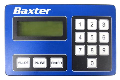 New Baxter Control Panel Board Keypad Model 001466A, 7.5 X 4.75", Serial 156001A-9