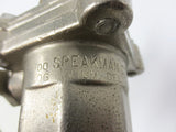 Speakman Outdoor Shower 8" Dia. White Kas Brass, Vintage Industrial Shower Stati