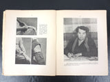 Vintage 1945 Book on Assomption Sash "Ceintures fléchées" from Quebec, Canada