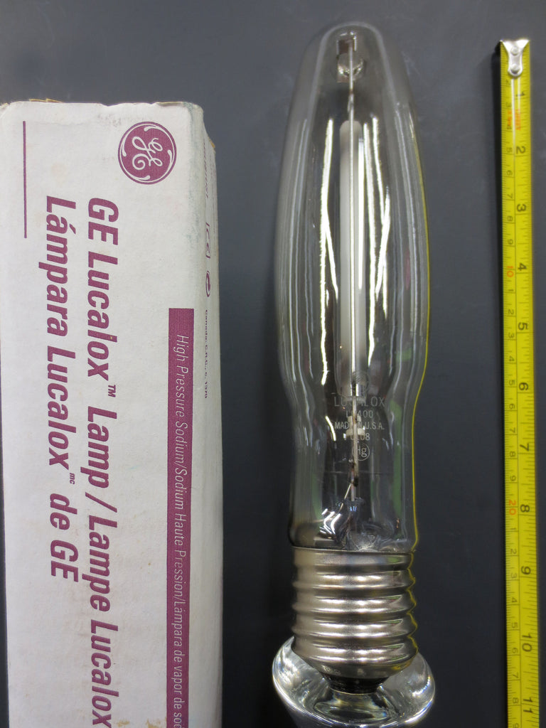 General Electric GE Lucalox 400W Light Bulb LU400 HG Industrial Light Bulb 9 3/4