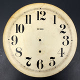 Vintage Large New Haven Wall Clock Dial Face 13", Regulator Wall Clock Store Box